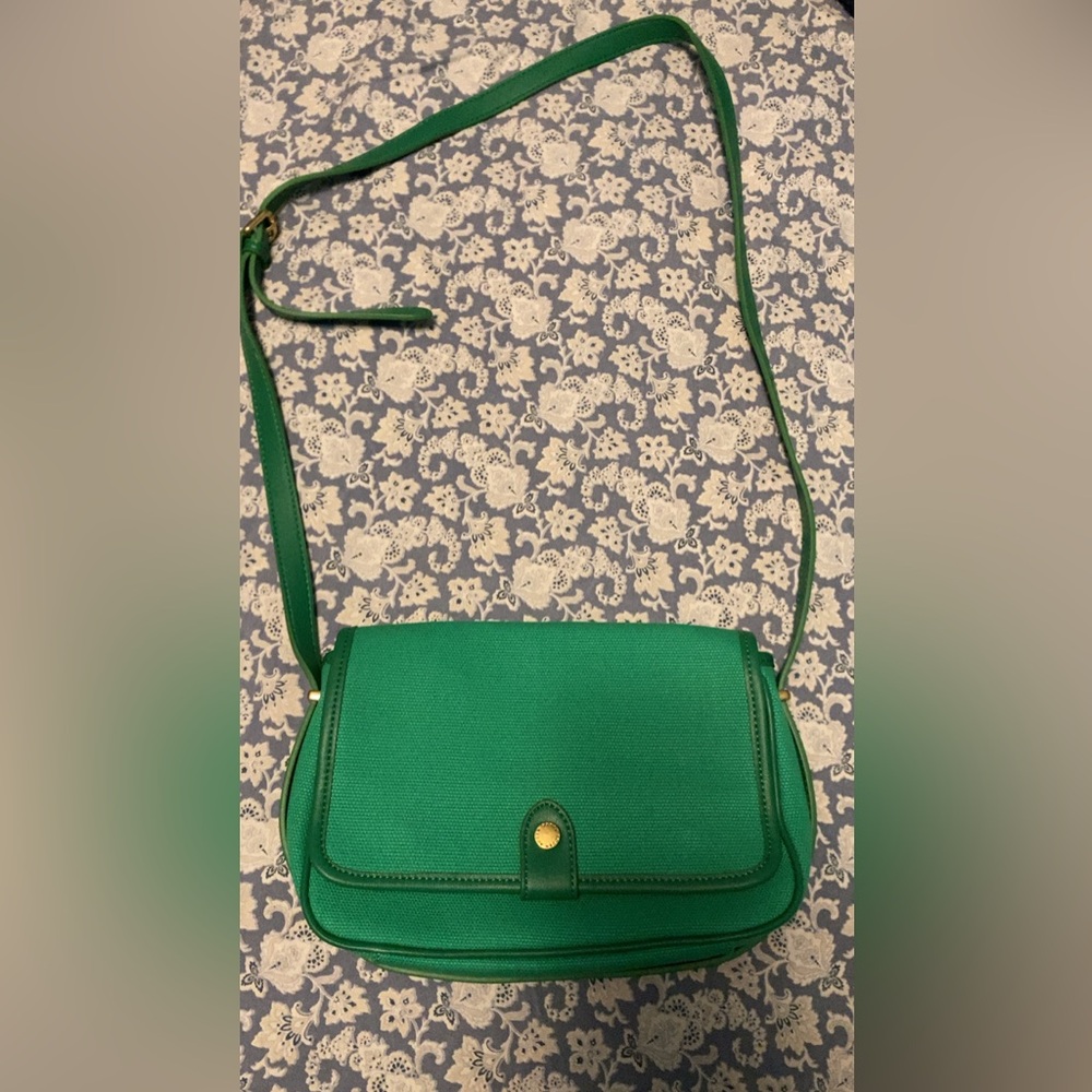 Boden Green Crossbody Bag Purse Very Good Condition